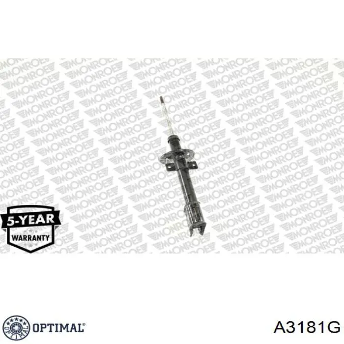 Амортизатор задний A3181G Optimal