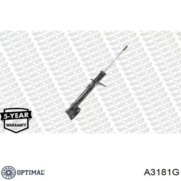 Задний амортизатор Optimal A3181G