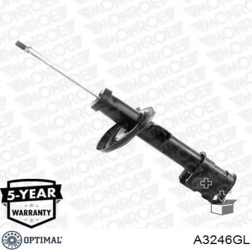 Амортизатор передней подвески левой Optimal A3246GL цена, от 57.63 USD