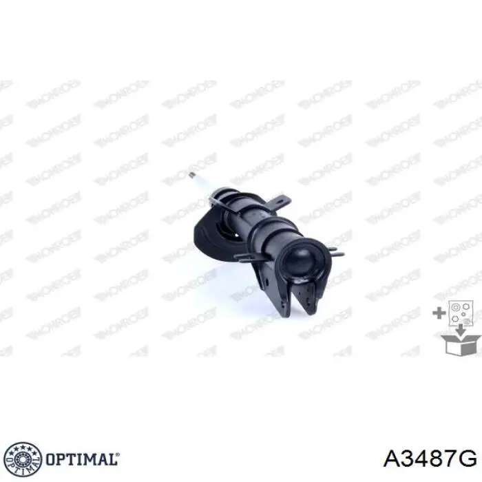Амортизатор передний A3487G Optimal