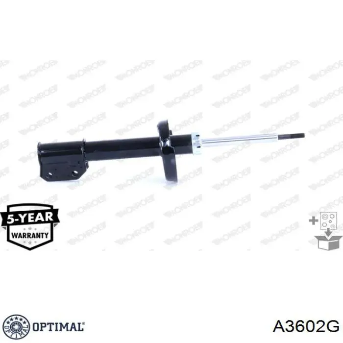 Стойка амортизатора передняя Optimal A3602G цена, от 62.00 USD