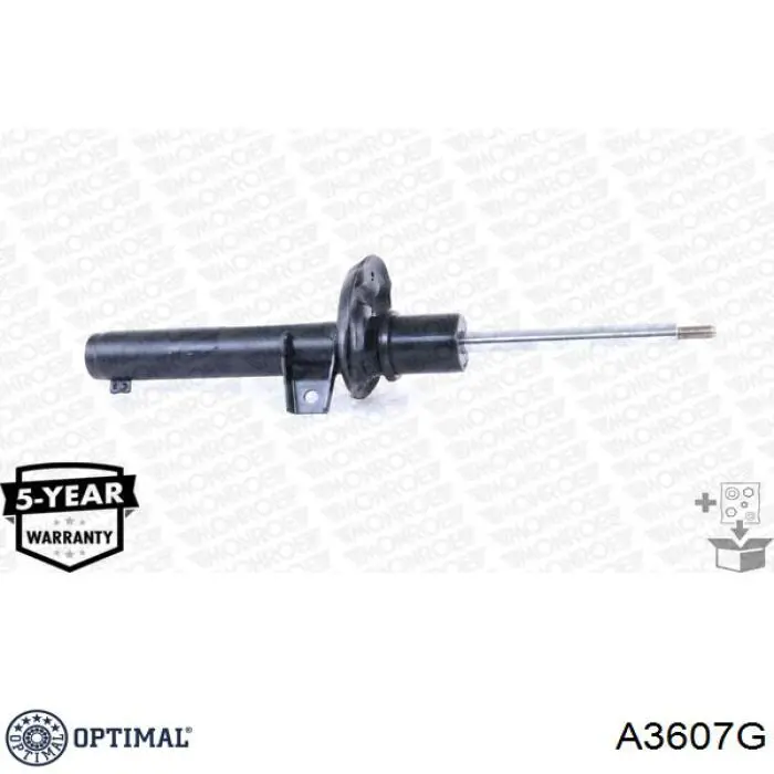 Амортизаторы передние Optimal A3607G