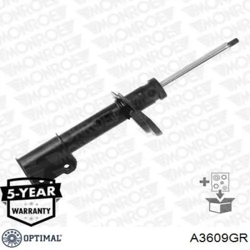Купить A3609GR Optimal Амортизатор подвески передний правый