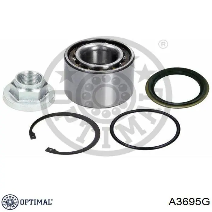 Амортизаторы передние Optimal A3695G