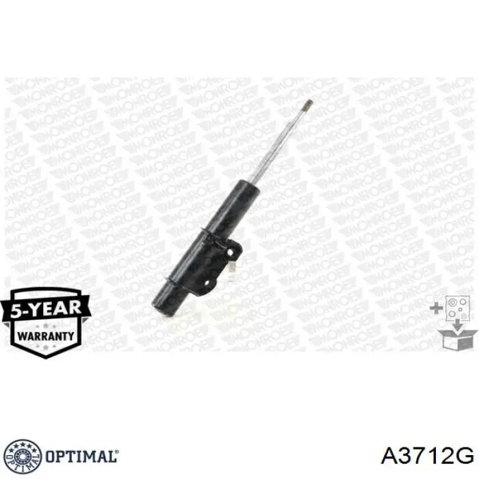 Амортизаторы передние Optimal A3712G