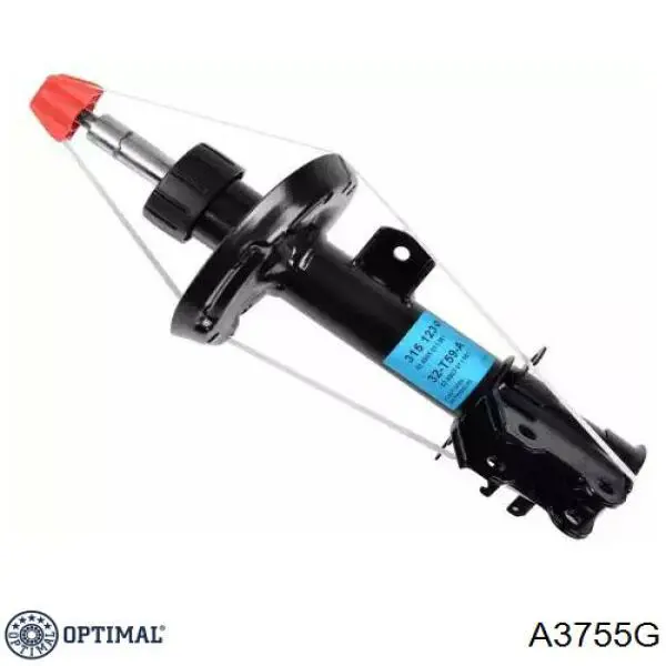 Задний амортизатор Optimal A3755G