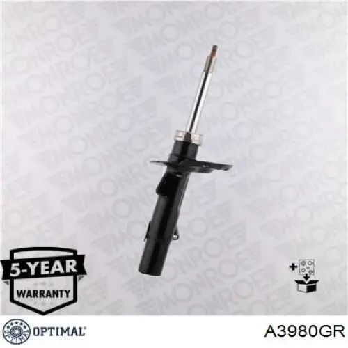 A3980GR Optimal Амортизатор передней подвески правый