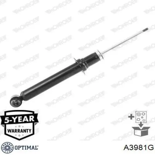Амортизатор задний A3981G Optimal