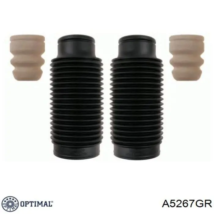 Амортизатор подвески передний левый Optimal A5267GR цена, от 69.22 USD