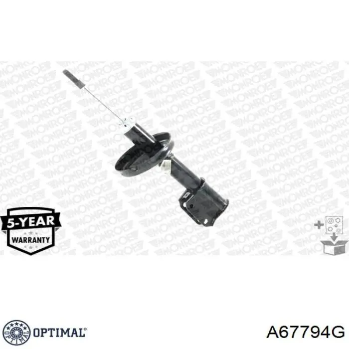 Стойка амортизатора передняя Optimal A67794G цена, от 55.45 USD