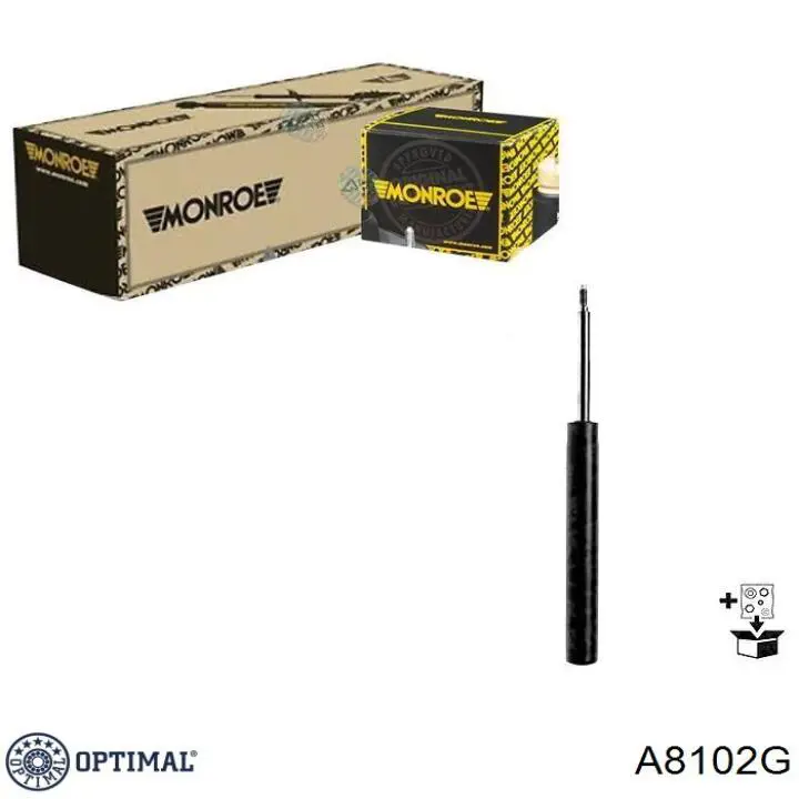 Амортизаторы передние Optimal A8102G