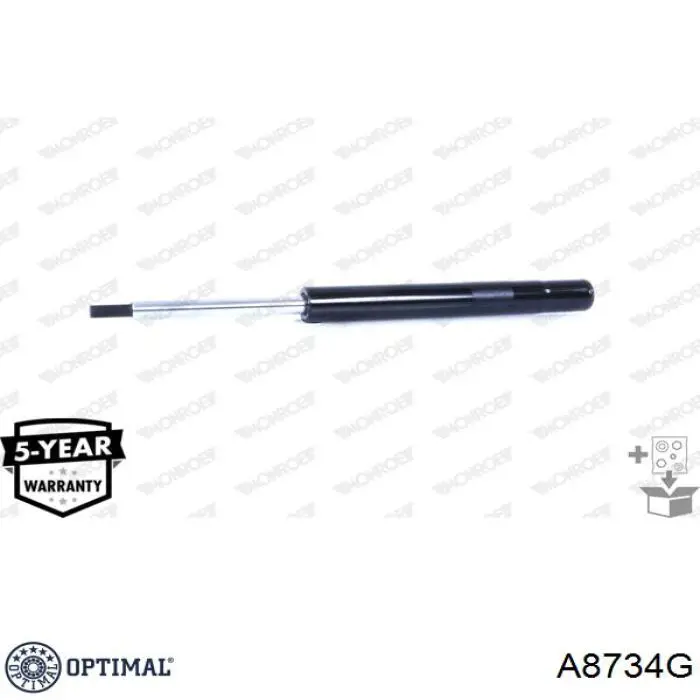 Стойка амортизатора передняя Optimal A8734G цена, от 38.11 USD
