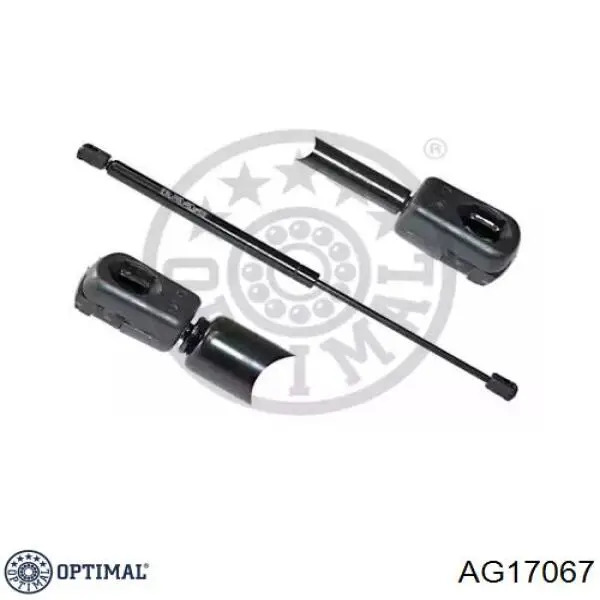 Амортизатор багажника AG17067 Optimal