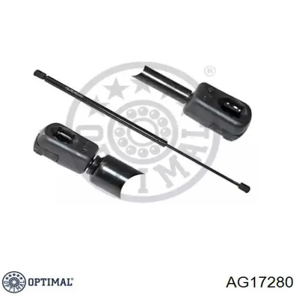 Амортизатор багажника AG17280 Optimal