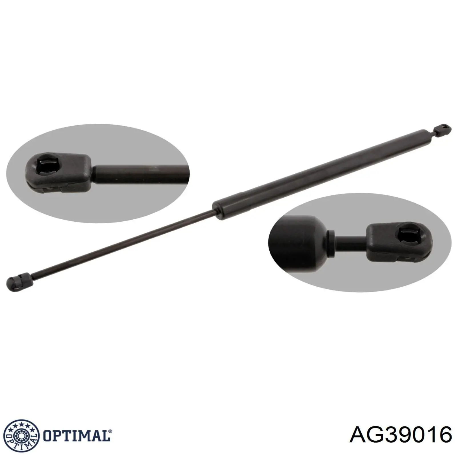 Амортизатор крышки багажника (двери 3/5-й задней) Optimal AG39016