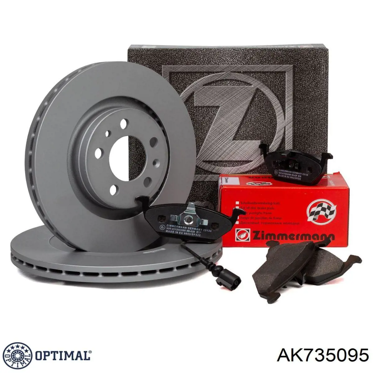 Купить AK735095 Optimal Отбойник на задние стойки