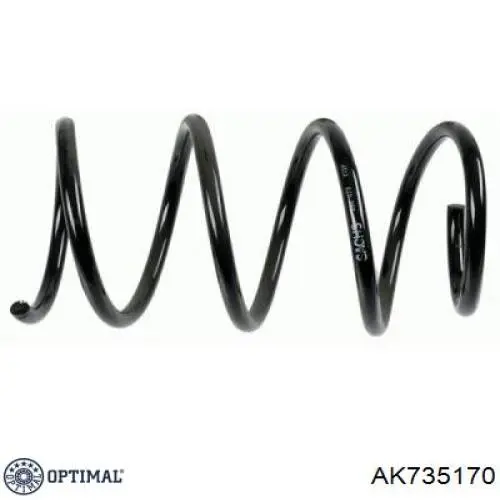 Буфер (отбойник) амортизатора переднего + пыльник AK735170 Optimal