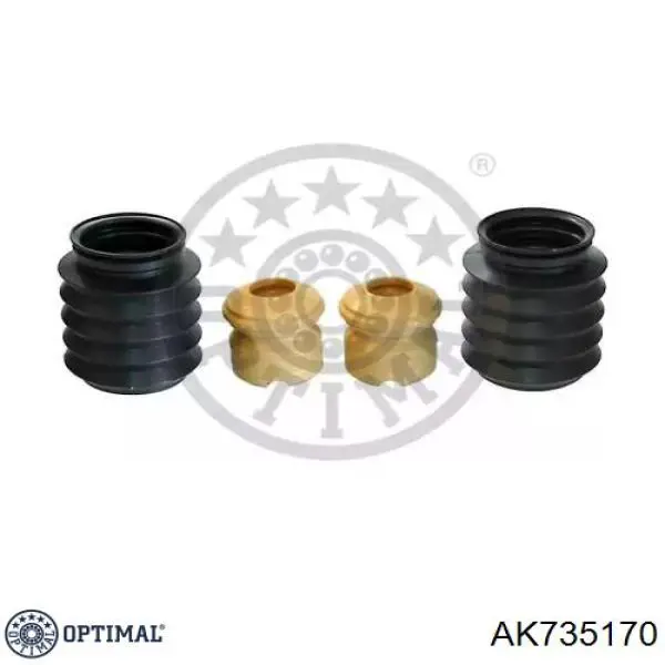 AK735170 Optimal Буфер (отбойник) амортизатора переднего + пыльник