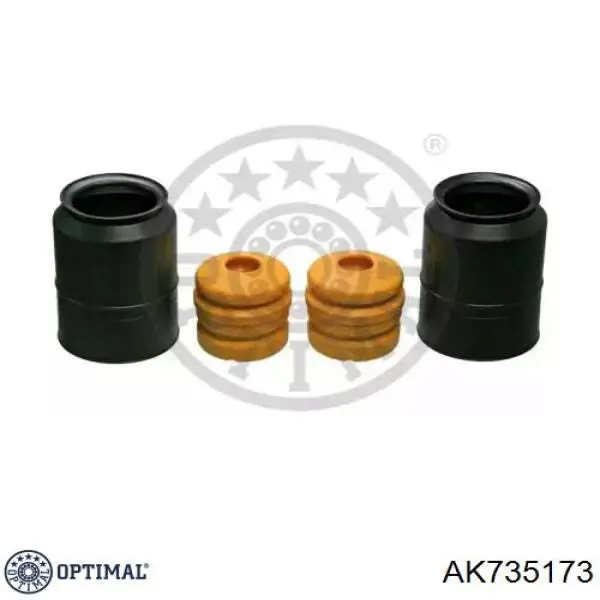 Буфер (отбойник) амортизатора заднего + пыльник AK735173 Optimal