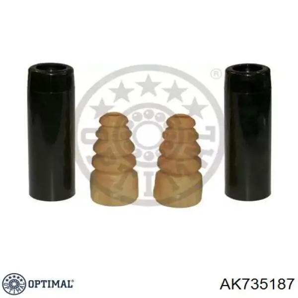 AK735187 Optimal буфер (отбойник амортизатора заднего + пыльник)