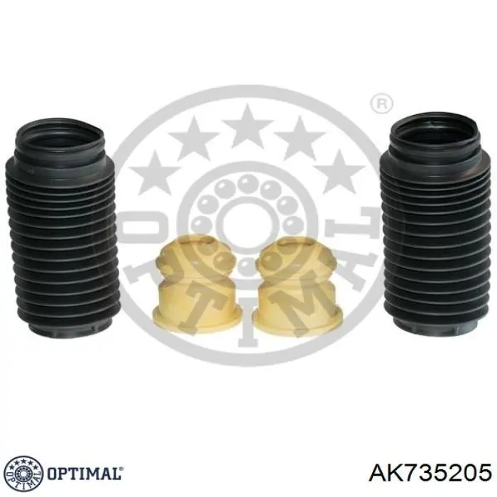 Купить AK735205 Optimal Буфер (отбойник) амортизатора переднего + пыльник