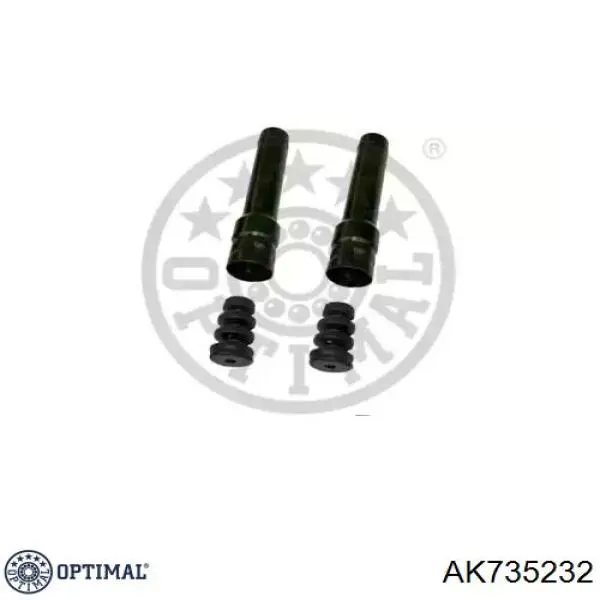 Купить 1590MM02 Ashika Отбойник на задние стойки