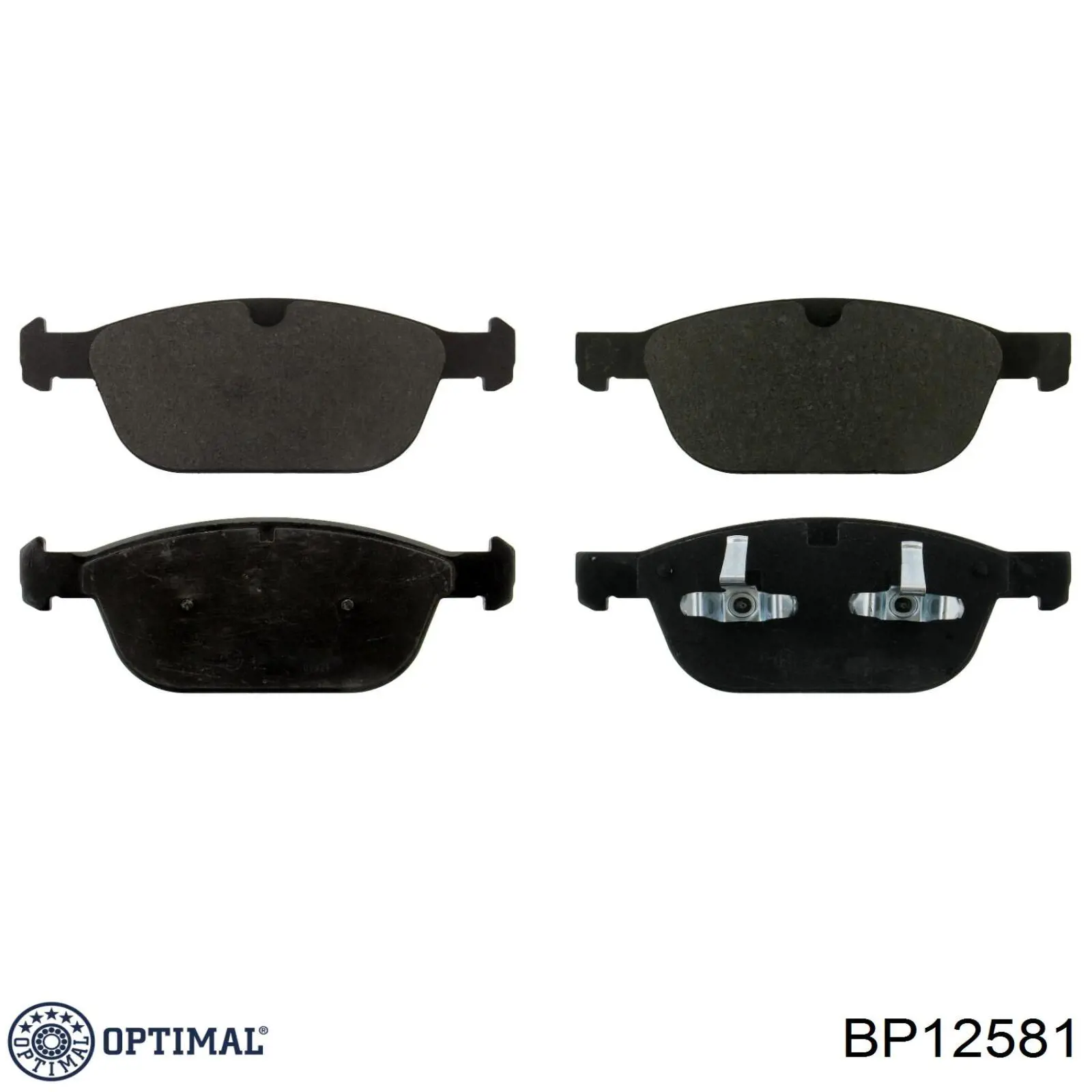 Тормозные колодки Optimal BP12581