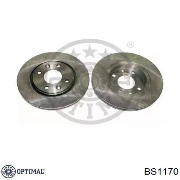 Передние тормозные диски BS1170 Optimal