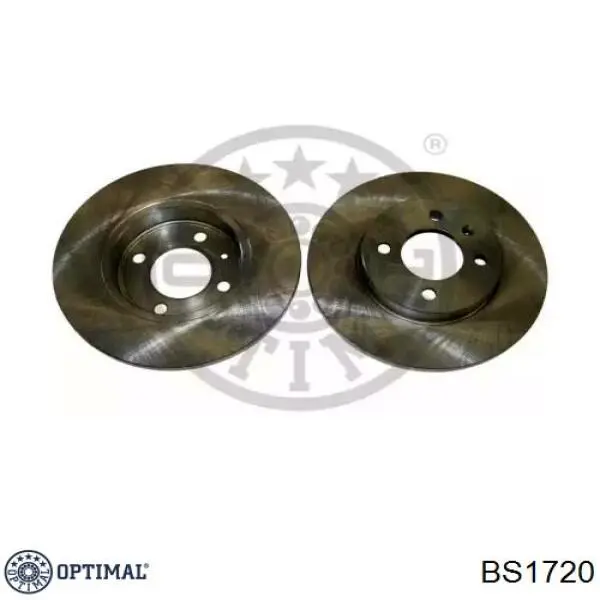 BS1720 Optimal диск тормозной передний
