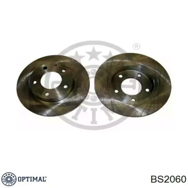 BS2060 Optimal диск тормозной задний