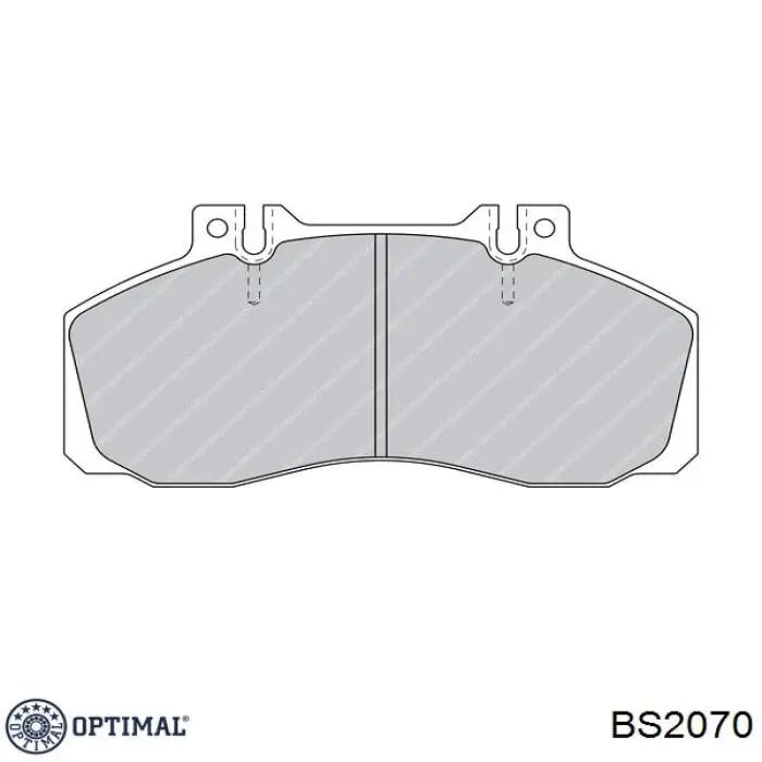 Задний дисковый тормоз Optimal BS2070