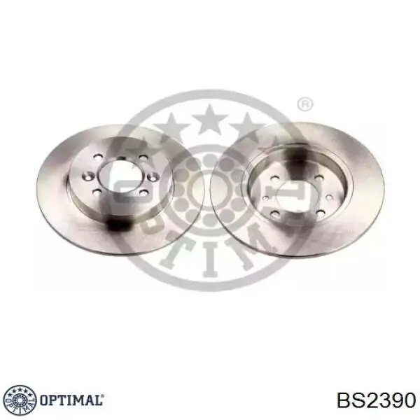BS-2390 Optimal диск тормозной задний