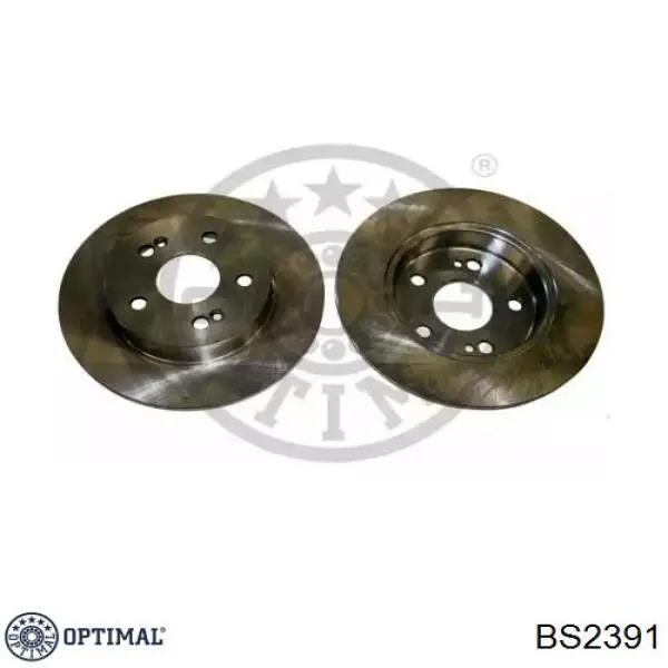 BS-2391 Optimal диск тормозной задний