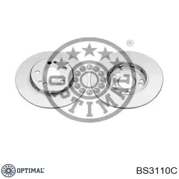 Передние тормозные диски BS3110C Optimal