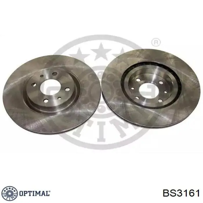 Передние тормозные диски BS3161 Optimal