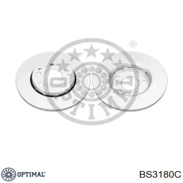 Передние тормозные диски BS3180C Optimal