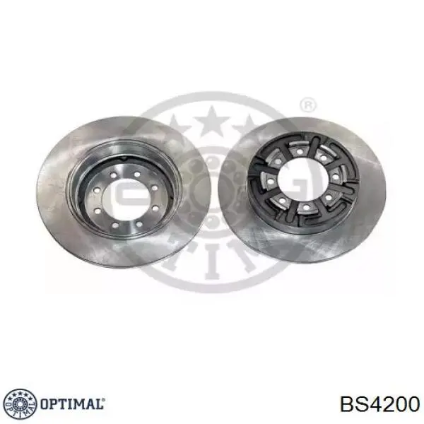 BS-4200 Optimal диск тормозной задний