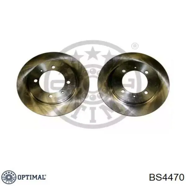 BS4470 Optimal диск тормозной задний
