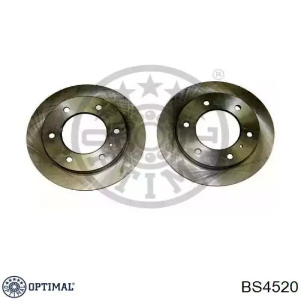 BS4520 Optimal диск тормозной задний