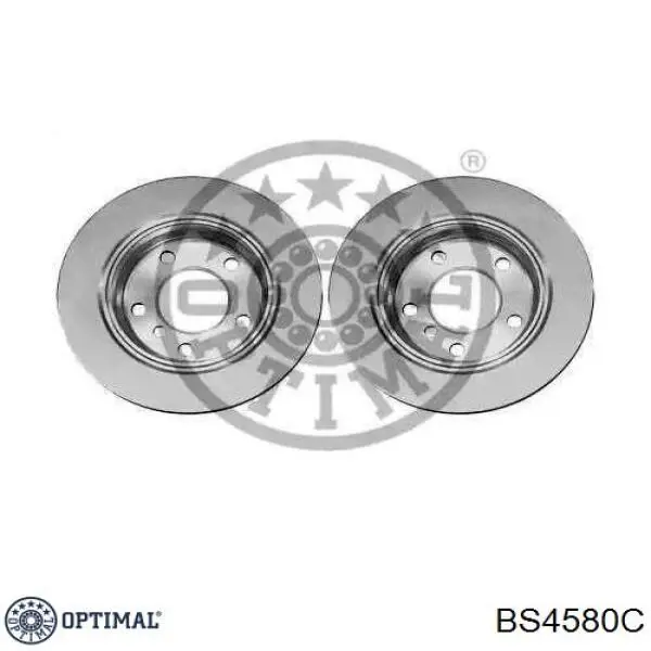 BS-4580C Optimal диск тормозной задний