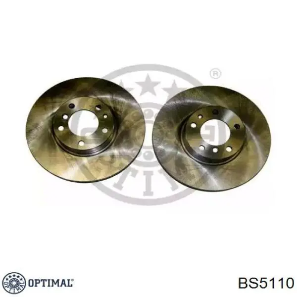 Bs5110 Optimal диск тормозной передний