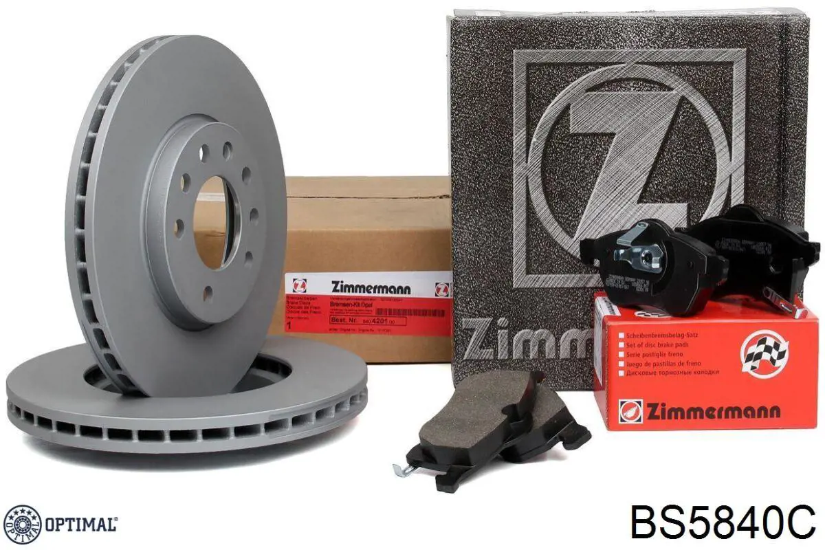 Тормоз дисковый передний Optimal BS5840C цена, от 32.71 USD