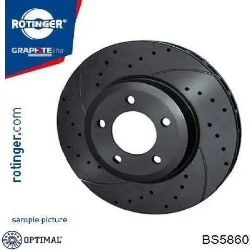 Купить BS5860 Optimal Ротор тормозной