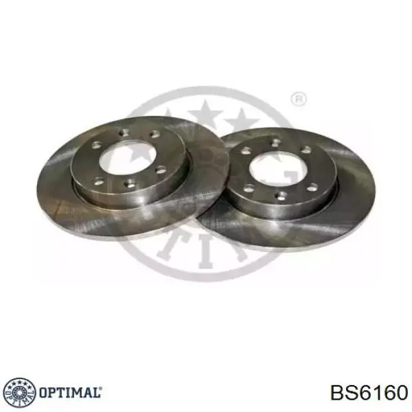 BS-6160 Optimal диск тормозной задний