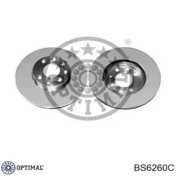BS6260C Optimal Диск тормозной передний