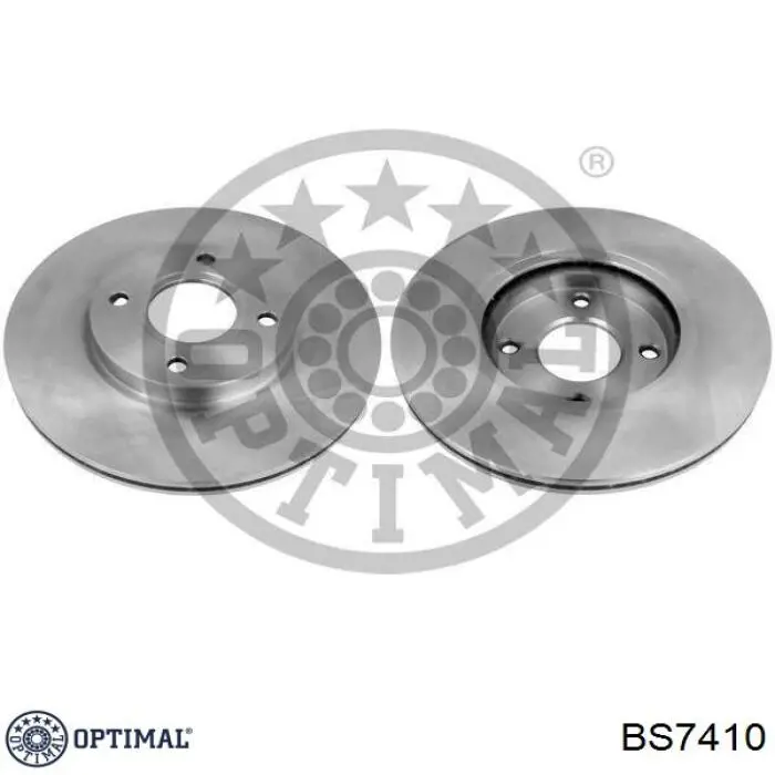 Передний тормозной диск Optimal BS7410