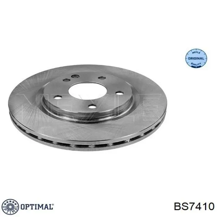 BS7410 Optimal Диск тормозной передний