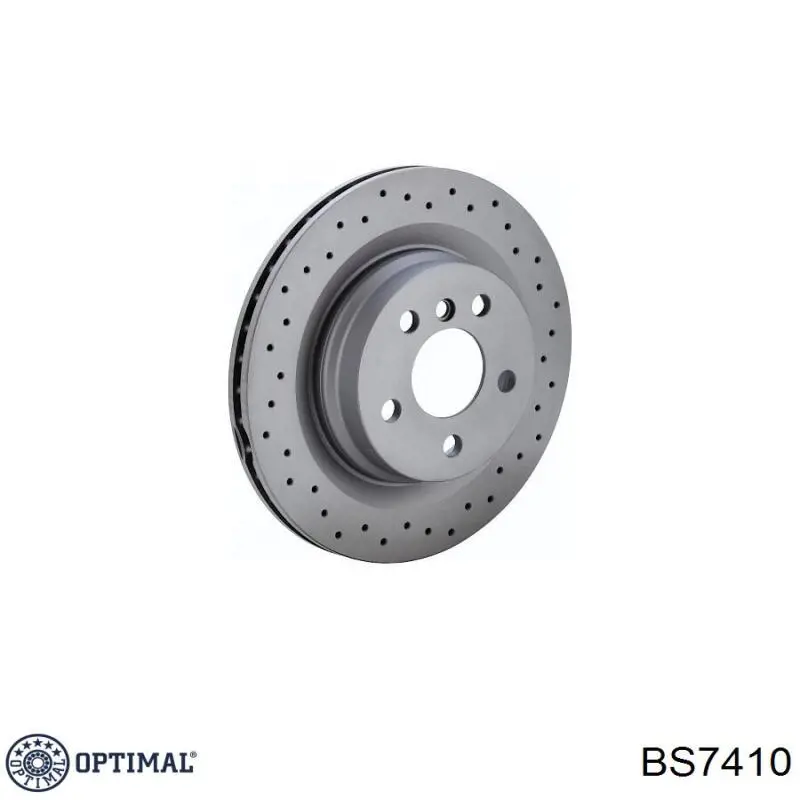 Передние тормозные диски BS7410 Optimal