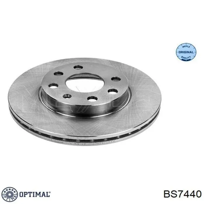 BS7440 Optimal Диск тормозной передний