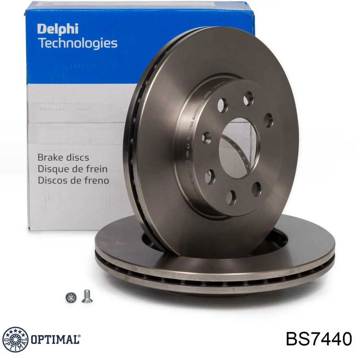 Передний тормозной диск Optimal BS7440